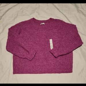 New Sonoma Women's XL Pink knitted sweater #ABC